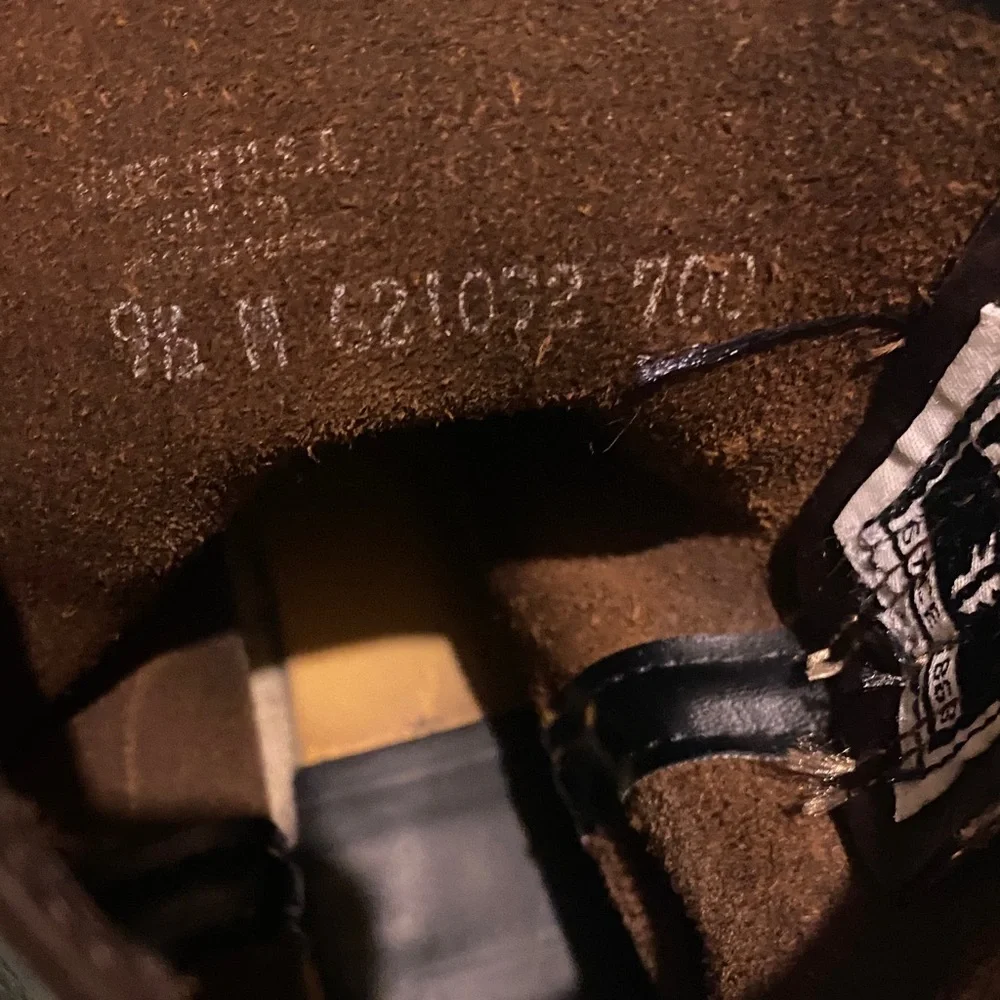 Women’s Frye Harness Ankle Boots Dark Brown Leather - Picture 6 of 6